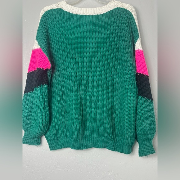 Colorful Chevron Knit Sweater (Women’s small) - Picture 3 of 3